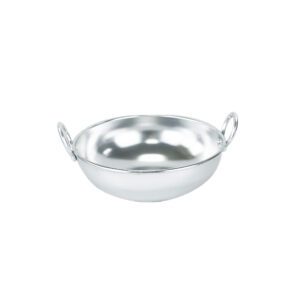 GAMELI ALUMINIUM KADAI WITH HANDLE 10 INCH