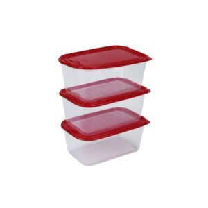 CONTAINER SET SQUARE 3PCS 1800ML